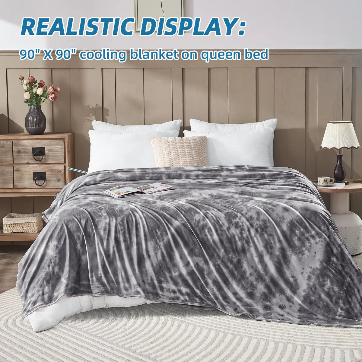 Cooling Blanket for Hot Sleepers – Lightweight Summer Blanket