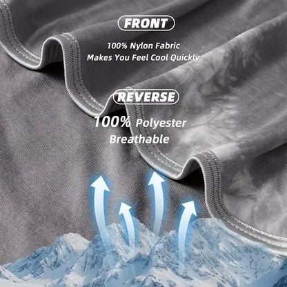 Cooling Blanket for Hot Sleepers – Lightweight Summer Blanket
