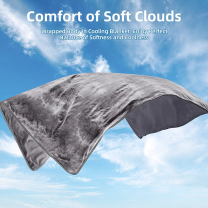 Cooling Blanket for Hot Sleepers – Lightweight Summer Blanket