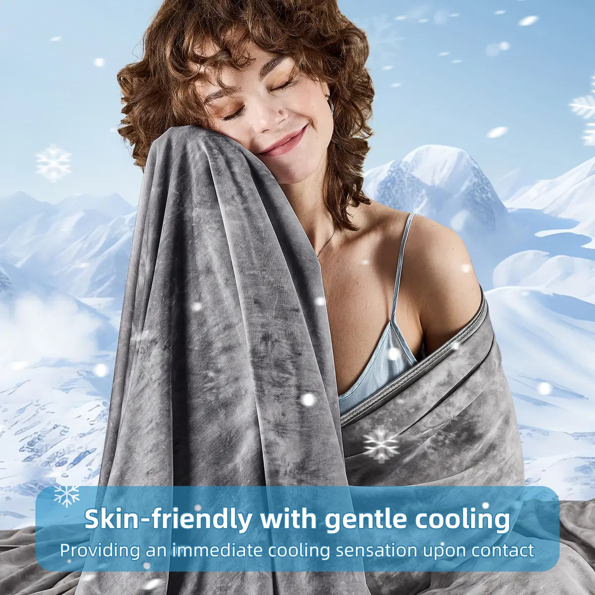 Cooling Blanket for Hot Sleepers – Lightweight Summer Blanket