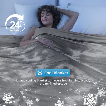 Cooling Blanket for Hot Sleepers – Lightweight Summer Blanket